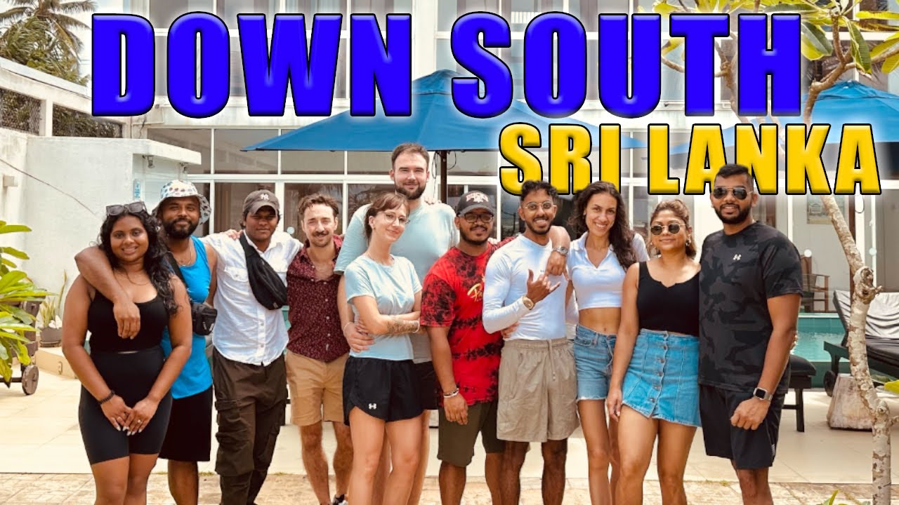 Canadian set එකත් එක්ක Down South, Sri Lanka |  Luxury Villa | ALLDAY VLOG 57 🇨🇦🇱🇰