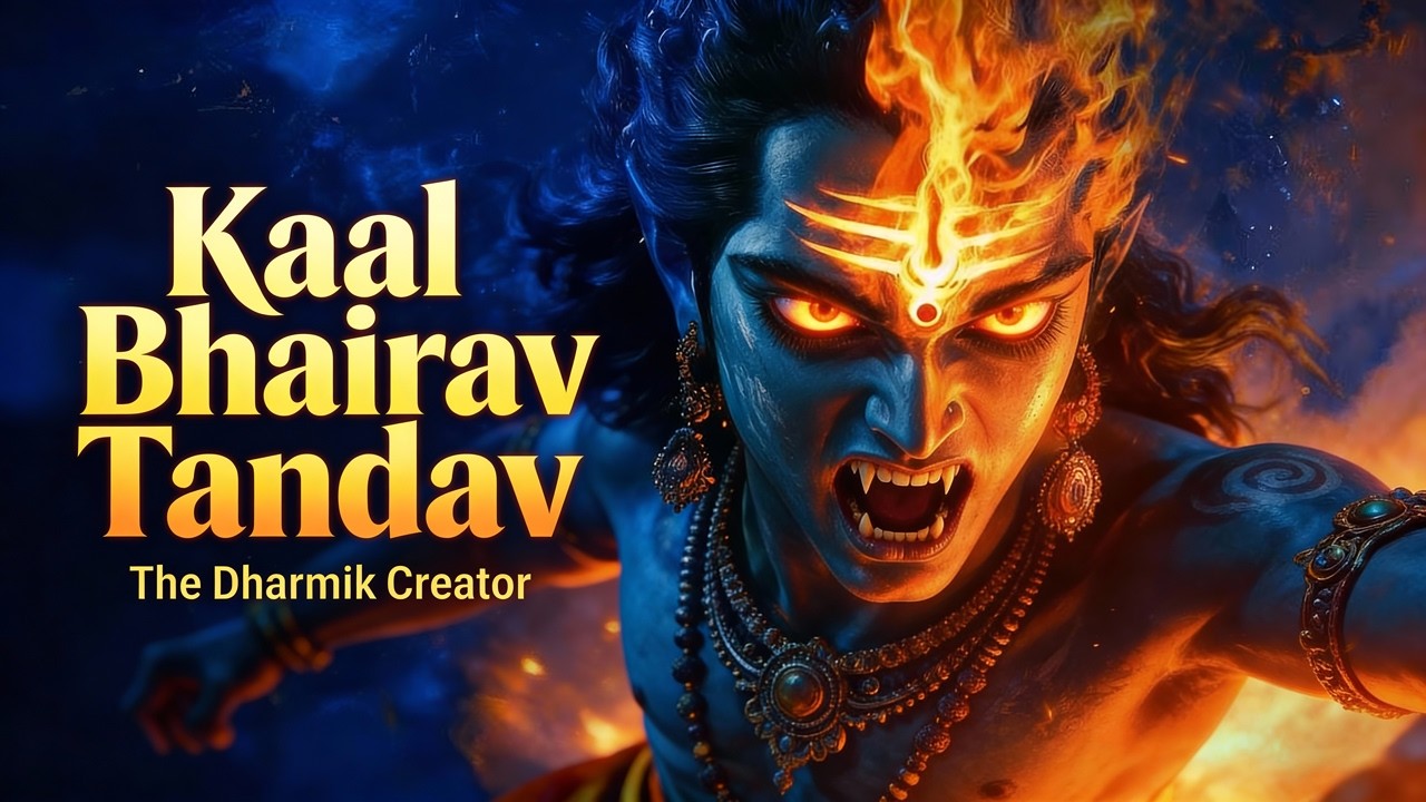 Kaal Bhairav Tandav Stotram 🔱 | Powerful Stotra Mantra | Remove Bad Energy