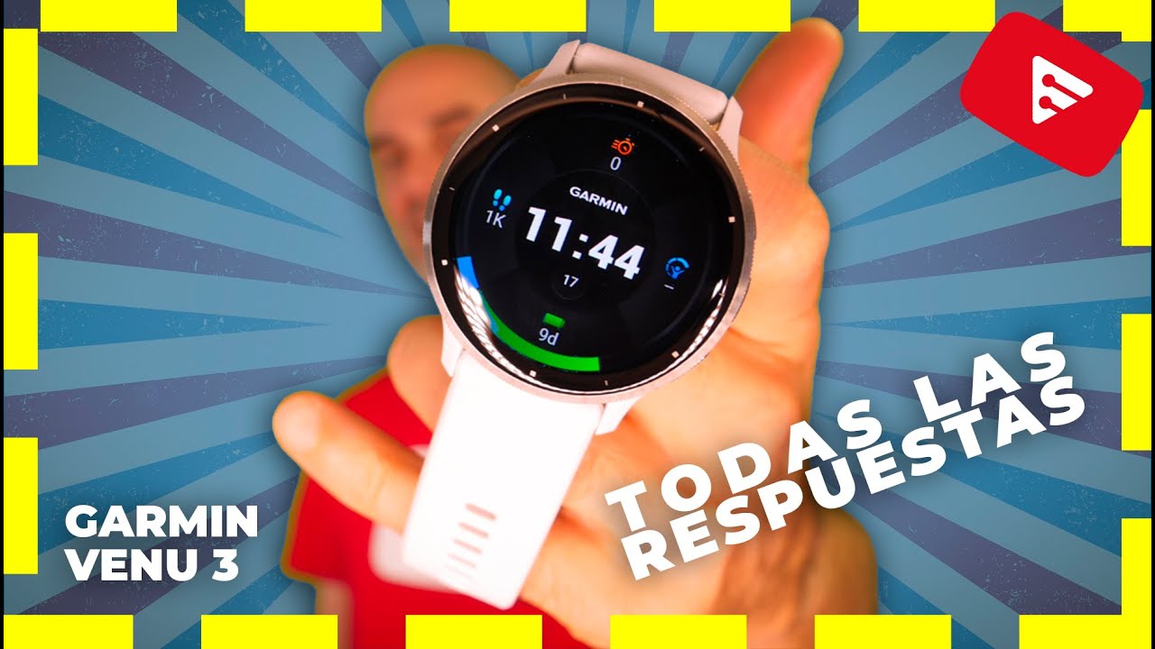 GARMIN VENU 3 ⌚️ Review TOTAL en español [2024]
