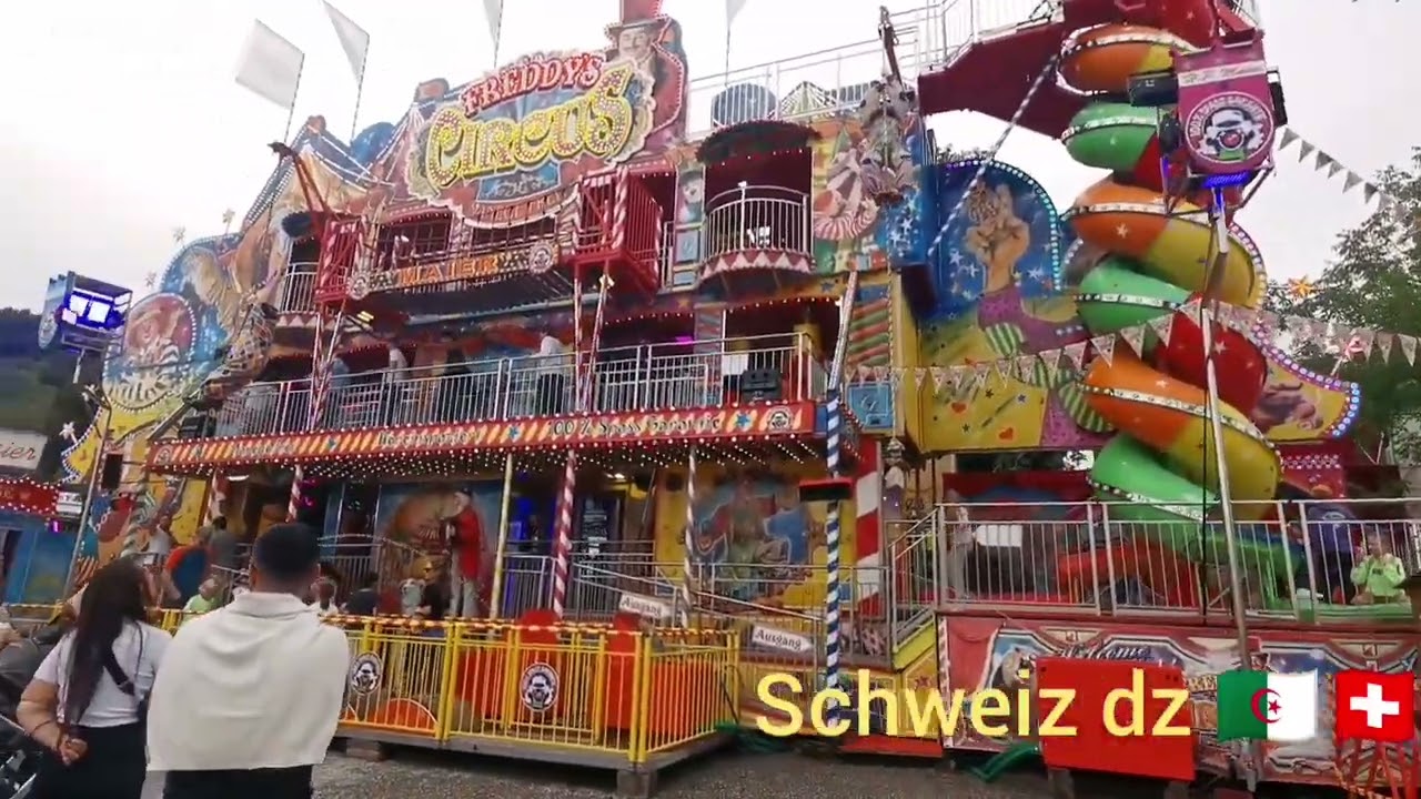 يوم مميز بين بحر من الألعاب العائلية وسط مدينة الملاهي Zürich Suisse 🇨🇭مع Schweiz dz 🇩🇿