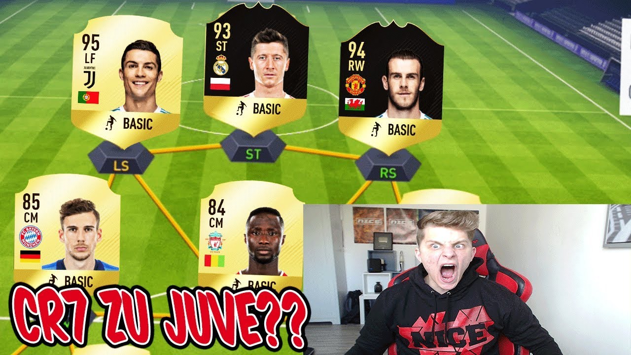 RONALDO in FIFA 19 bei Juventus Turin? Transfer Fut Draft Challenge! - Fifa 18 Ultimate Team