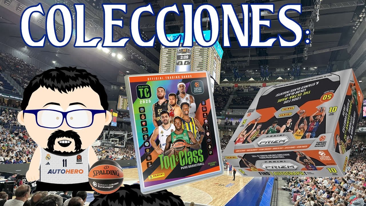Top Class 2025 Colección Completa  y Base Set Panini Prizm Panini Turkish Airlines EuroLeague