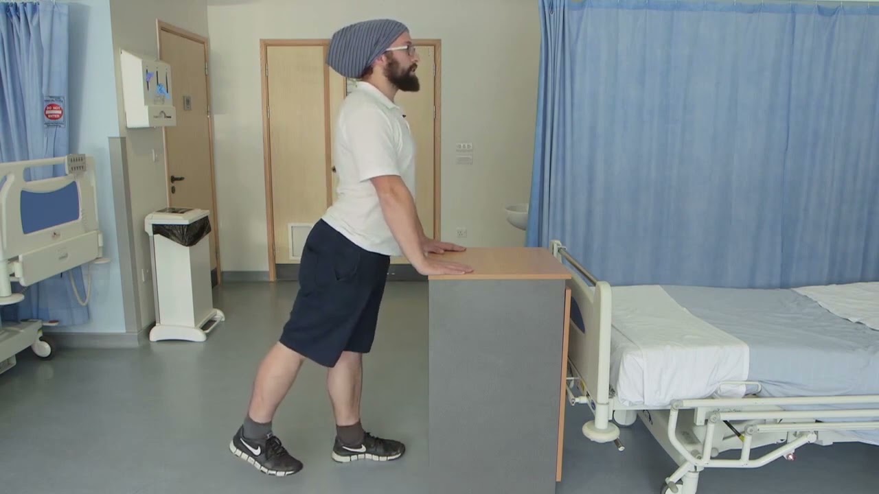 Fractured Neck of Femur Exercises - Standing hip extension