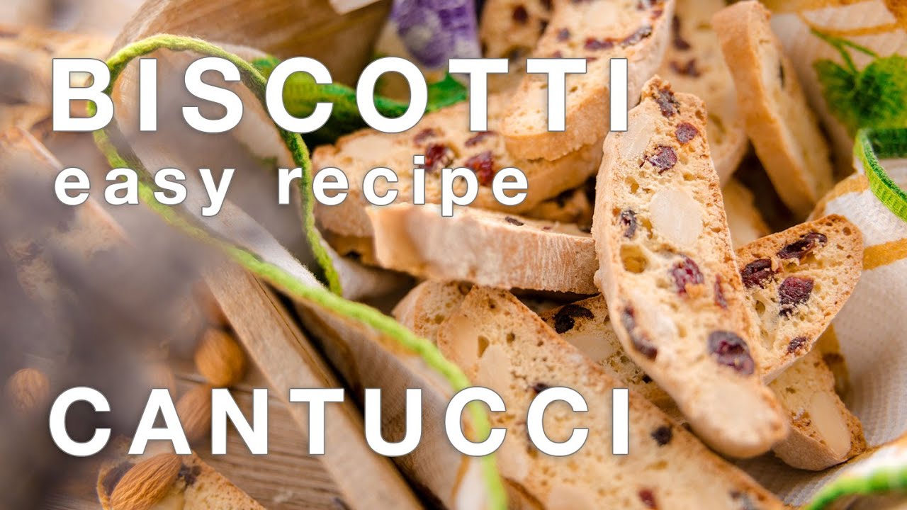 Almond Biscotti or Cantucci | easy recipe with Russian subtitles