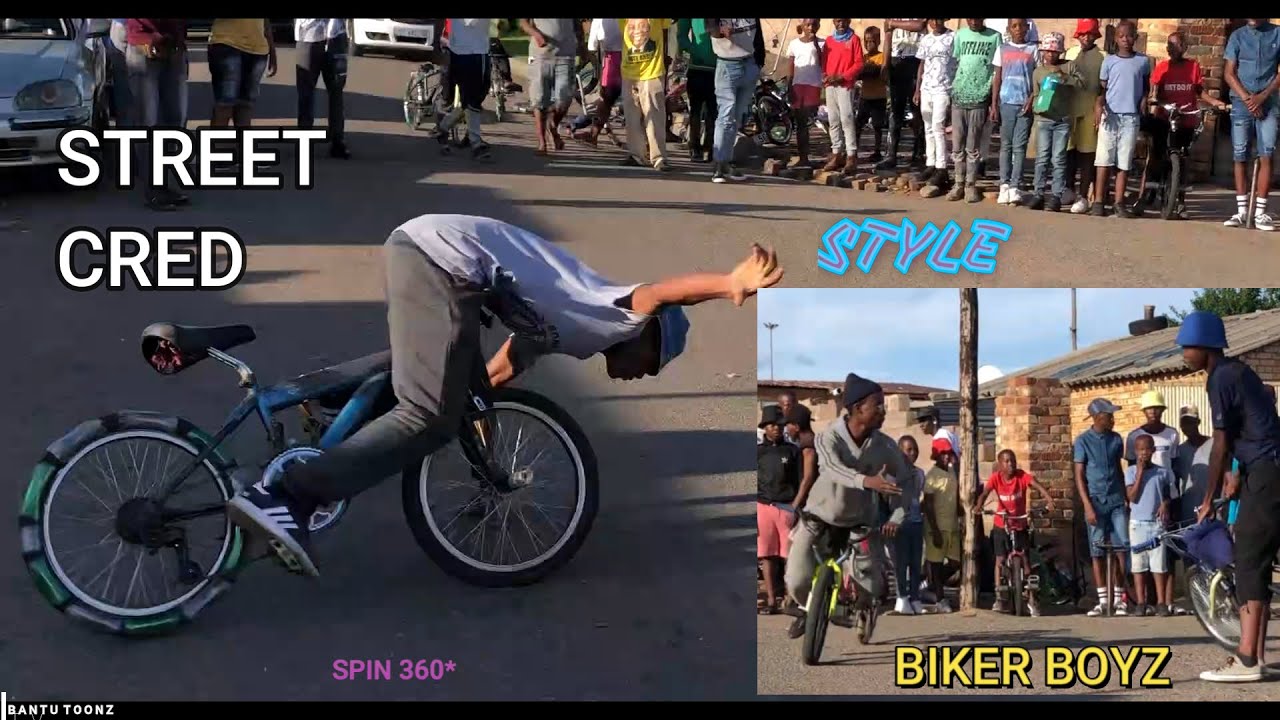 Bicycle spinning South Africa (soweto)