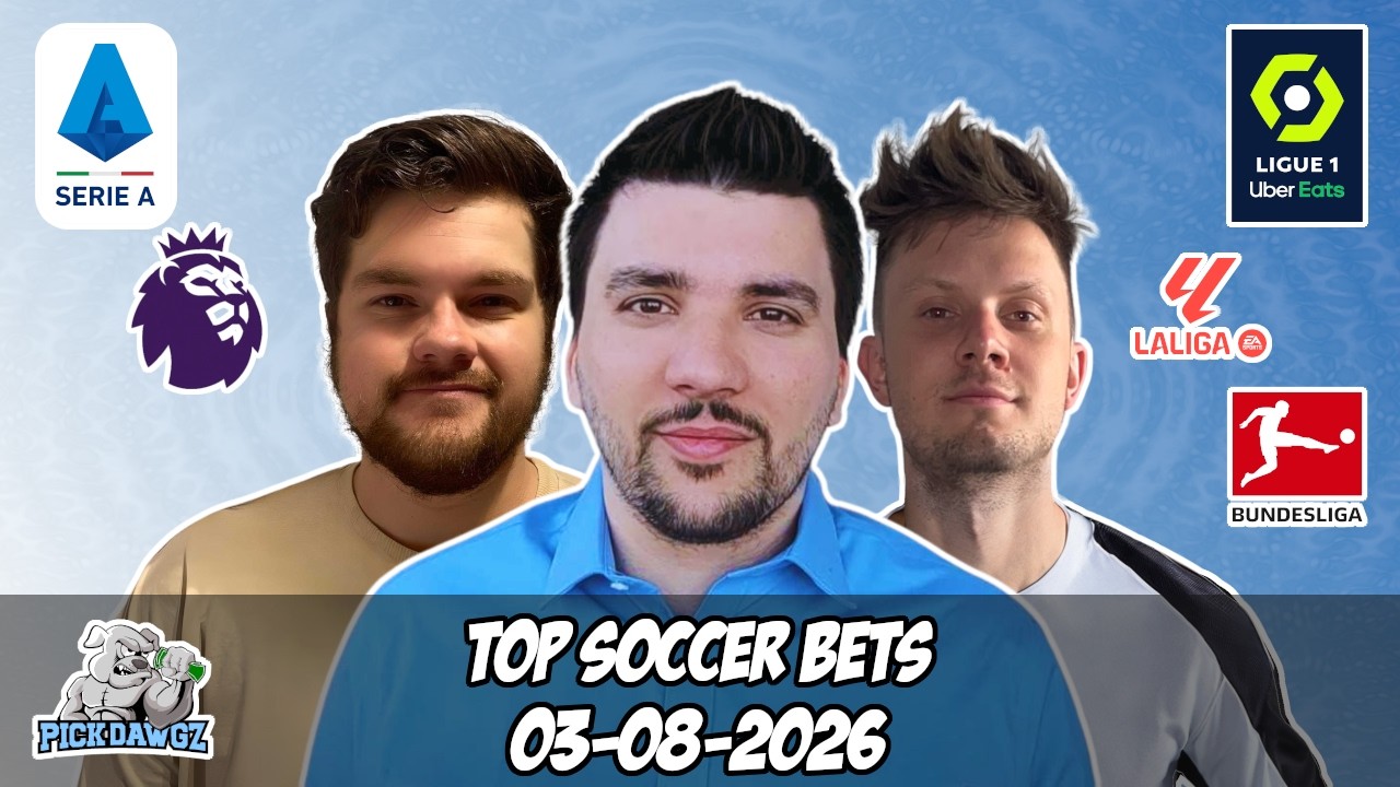 Бесплатные ставки на футбол 08.03.2026 PickDawgz On the Pitch: Премьер-лига, Ла Лига, Бундеслига,...