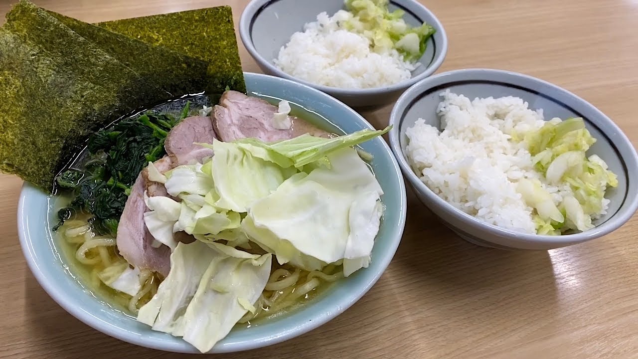 【究極のラーメン】家系ラーメンで追加ライスやってしまった【飯テロ】ramen