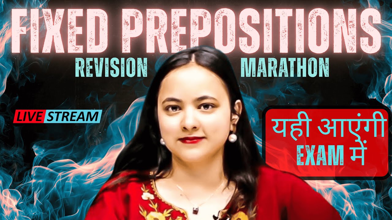 🔥 FIXED PREPOSITIONS for SSC Exams | Master Every Trick in One Shot#ssc #cgl  | Arsh Mam|ArshEnglish