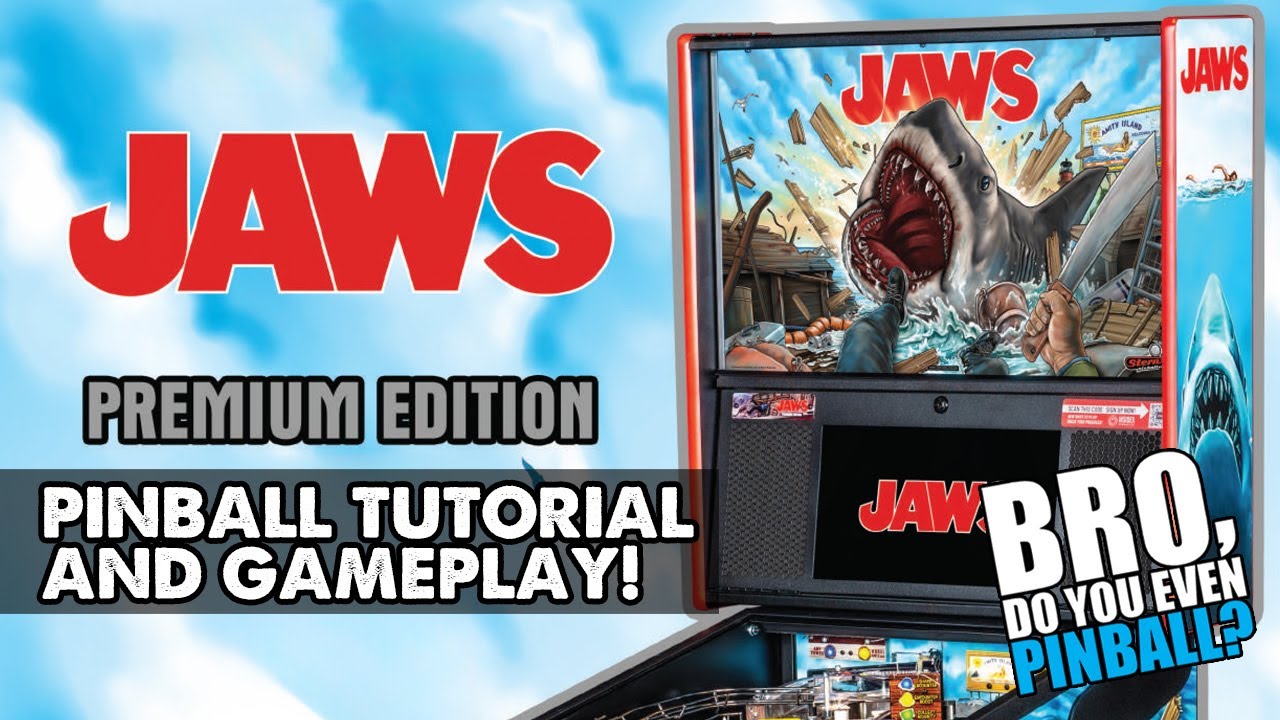 Jaws Premium Pinball (Stern, 2024) 5/4/24 