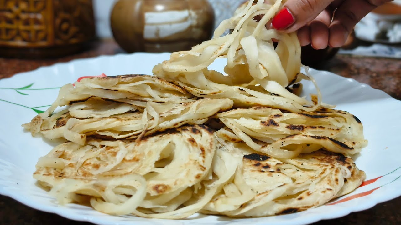 Lachha paratha 😋 #lachhaparatha #trending #paratha #recipe #youtubevideo 