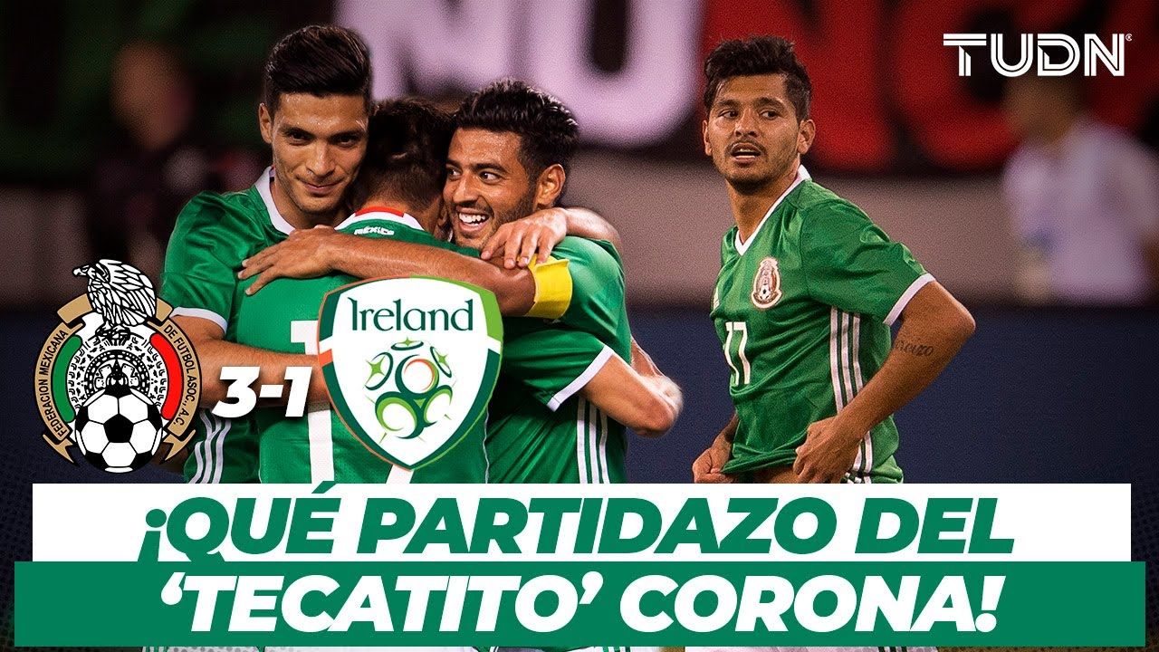 ¡Ultra golazos! El partidazo del 'Tecatito' vs Irlanda | México 3-1 Irlanda - 2015 | TUDN