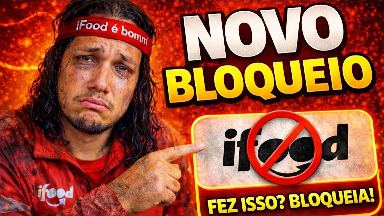🚨 URGENTE! Novo BLOQUEIO no iFood está pegando entregadores de surpresa!