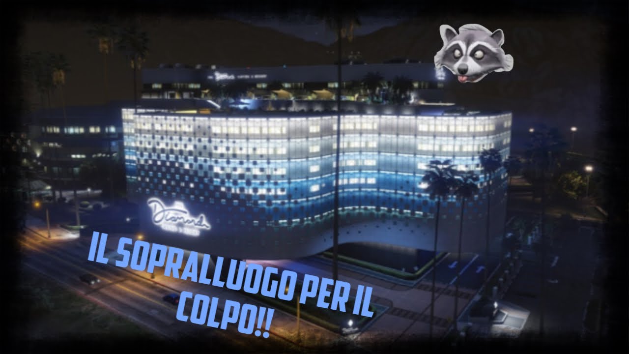 FACCIAMO il SOPRALLUOGO per il COLPO AL CASINÒ | GTA online w/canal do soares, Luca
