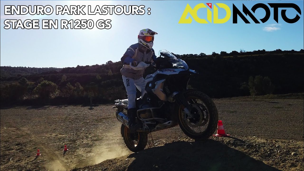 Découvrez l'Enduro Park Lastours en BMW R 1250 GS - L'endroit rêvé pour découvrir le offroad