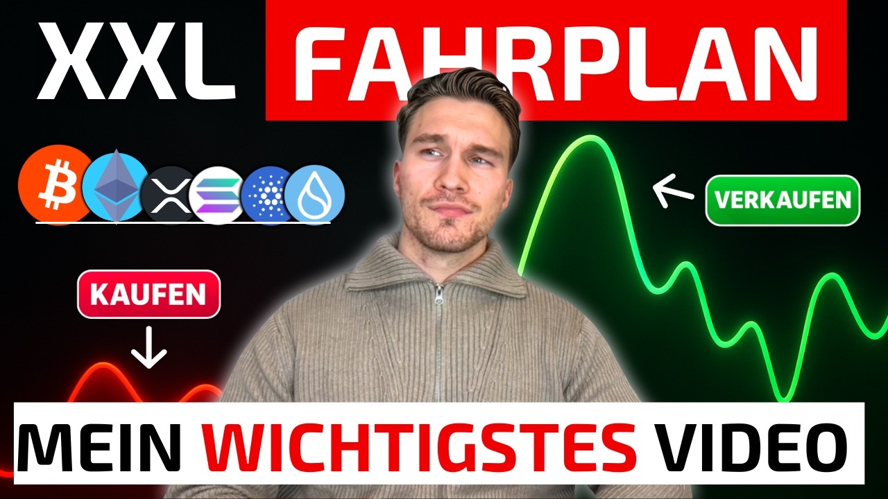 Meinen 100% rationalen FAHRPLAN enthüllt: Hier KAUFE & VERKAUFE ich (BTC und Krypto)!