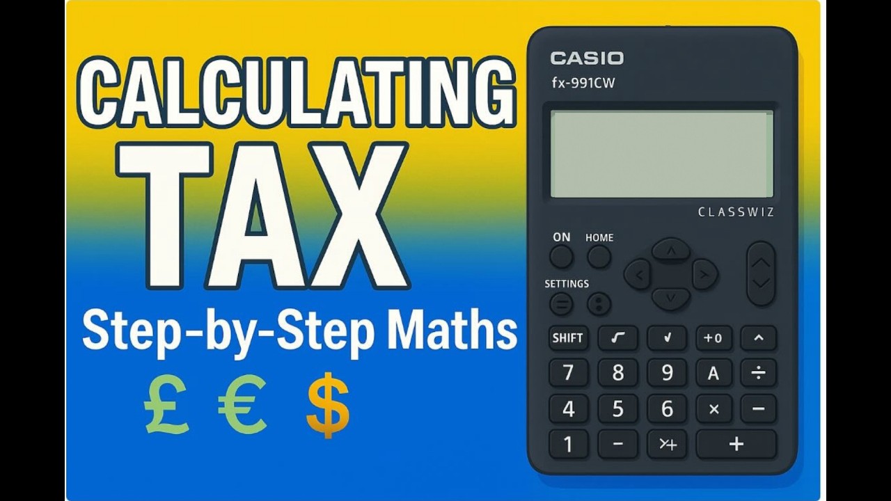 Calculating Income Tax | Federal Tax Step-by-Step Maths Examples