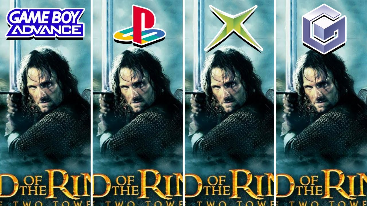The Lord of the Rings The Two Towers (2002) GBA vs PS2 vs XBOX vs Gamecube [Which One is Better?]