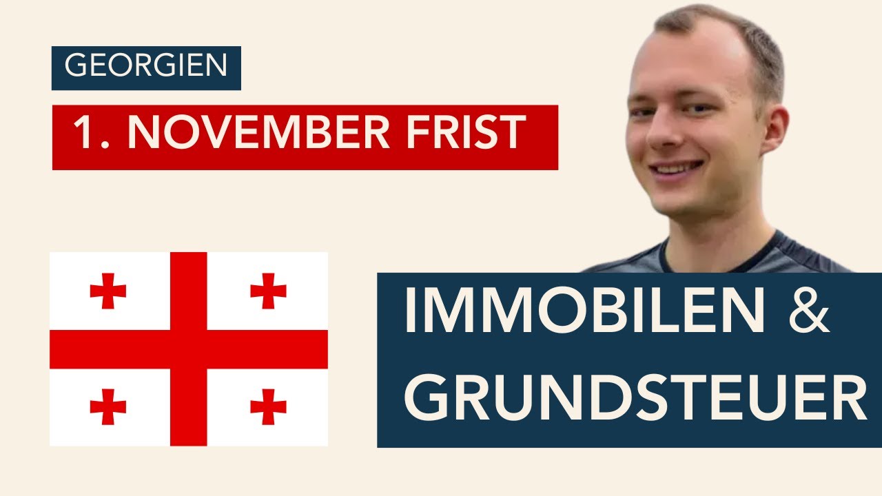 Georgien - Grundsteuer Berechnen - Tutorial
