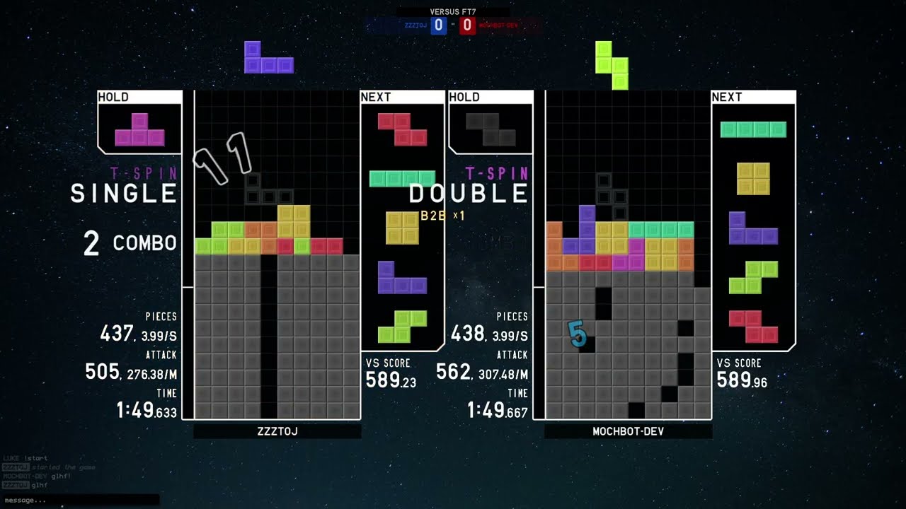 MochBot (DEV) vs ZZZTOJ
