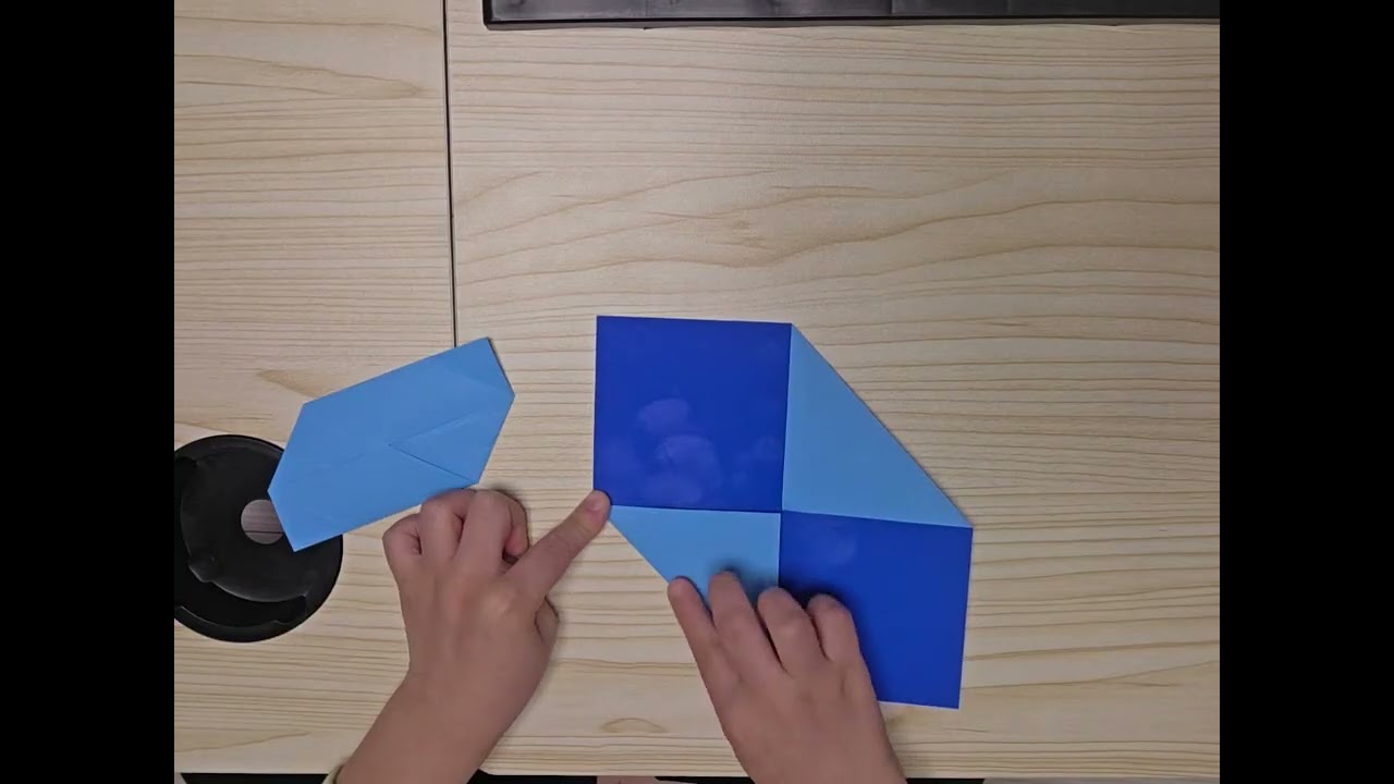 3. 편지지 접기