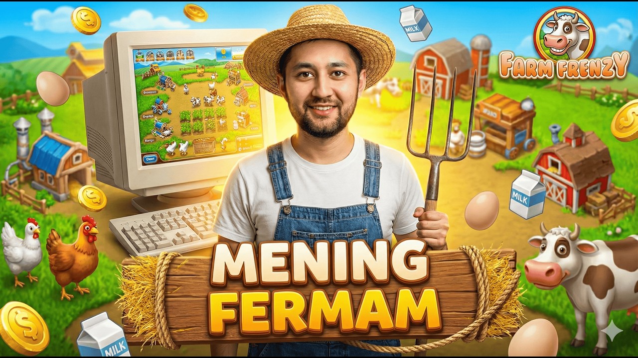 Bu O'yinni O'ynamaganlar Bo'lasa Kerak ► Farm Frenzy #1