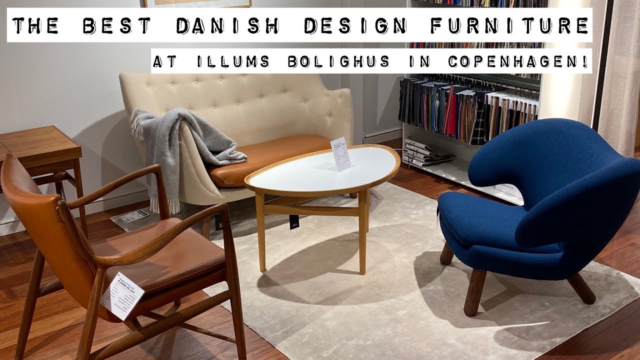 The BEST Danish Design furniture at Illums Bolighus in Copenhagen! Come with us an have a look!
