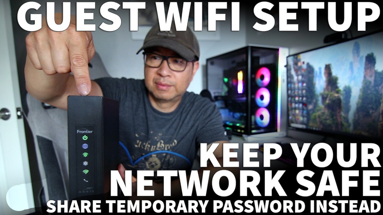How to Set Up Guest WiFi Password for Ziply Verizon or Frontier - Guest WiFi Setup and Password