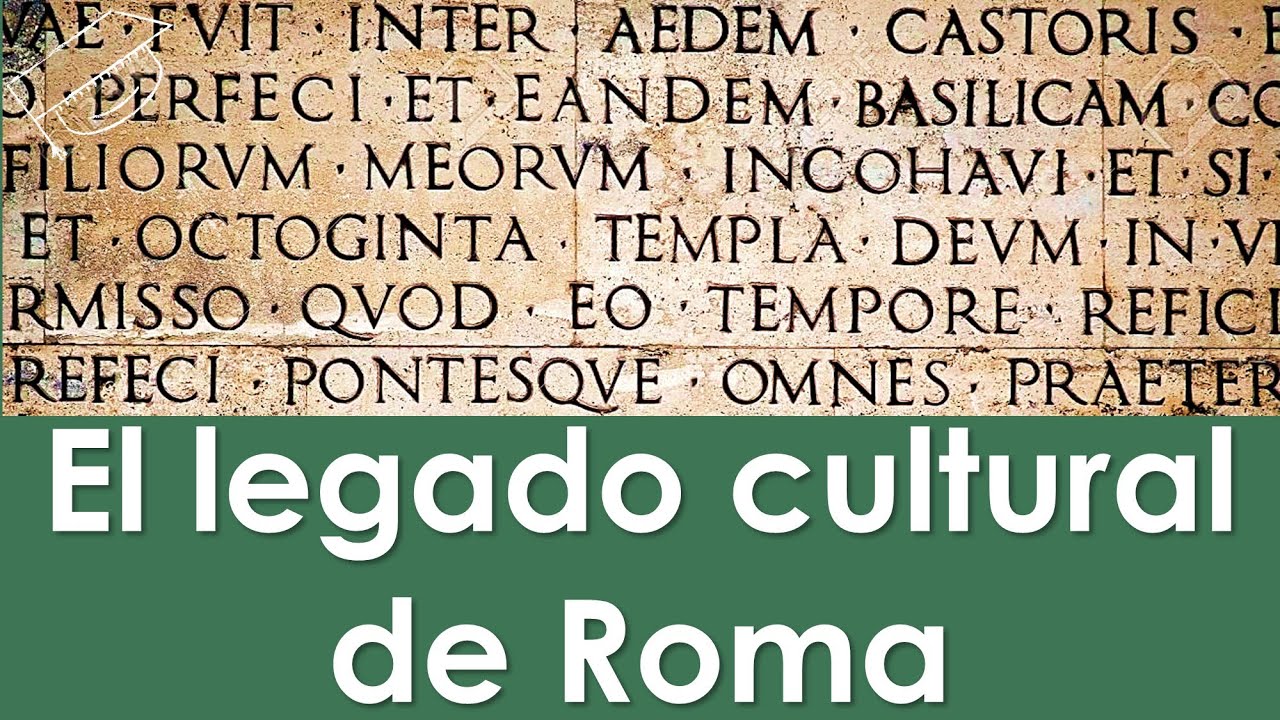 ⭐El legado cultural de Roma 📘 aulamedia