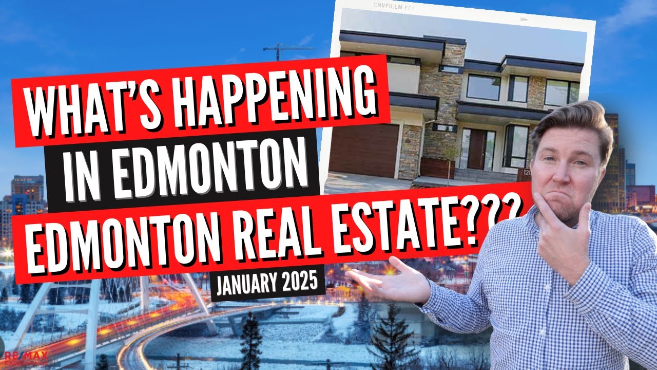 The Edmonton Real Estate Market RIGHT NOW 📊 | January 2025 | Edmonton Housing Market Update