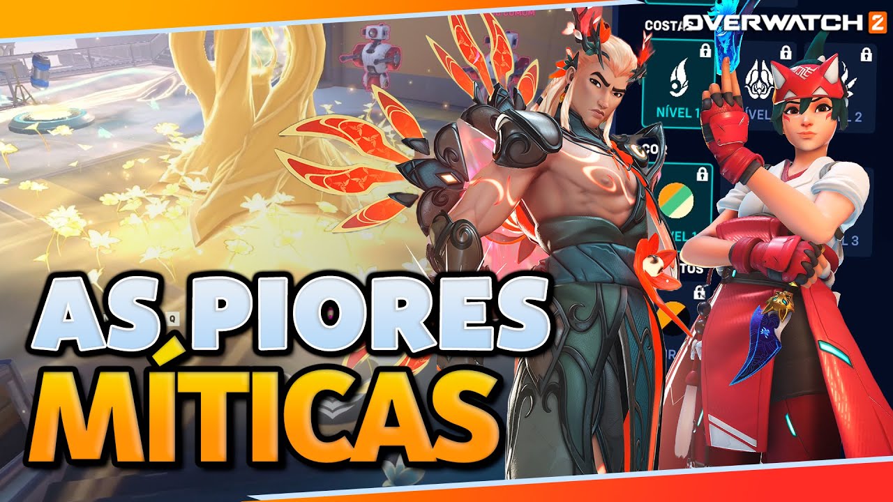 TODOS OS DETALHES das SKINS MÍTICAS do LIFEWEAVER e KIRIKO no Overwatch 2!
