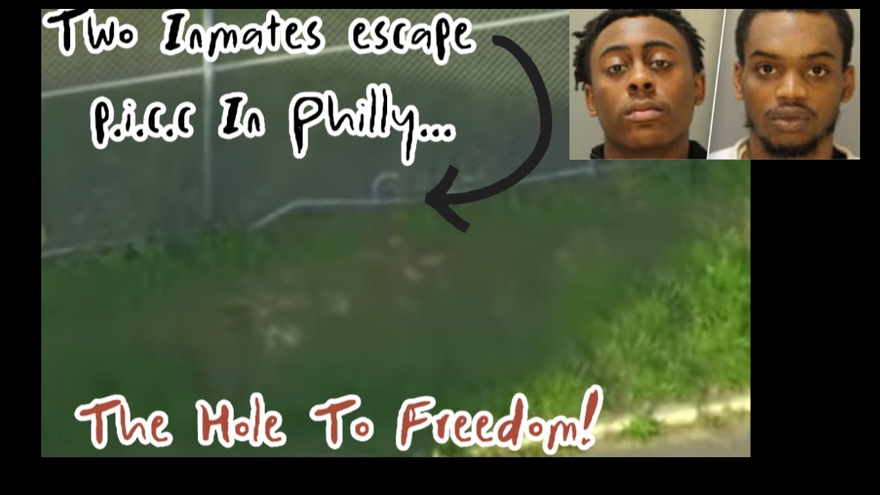 Philadelphia Prison 2 inmates escape! They had a 19 hour head start!