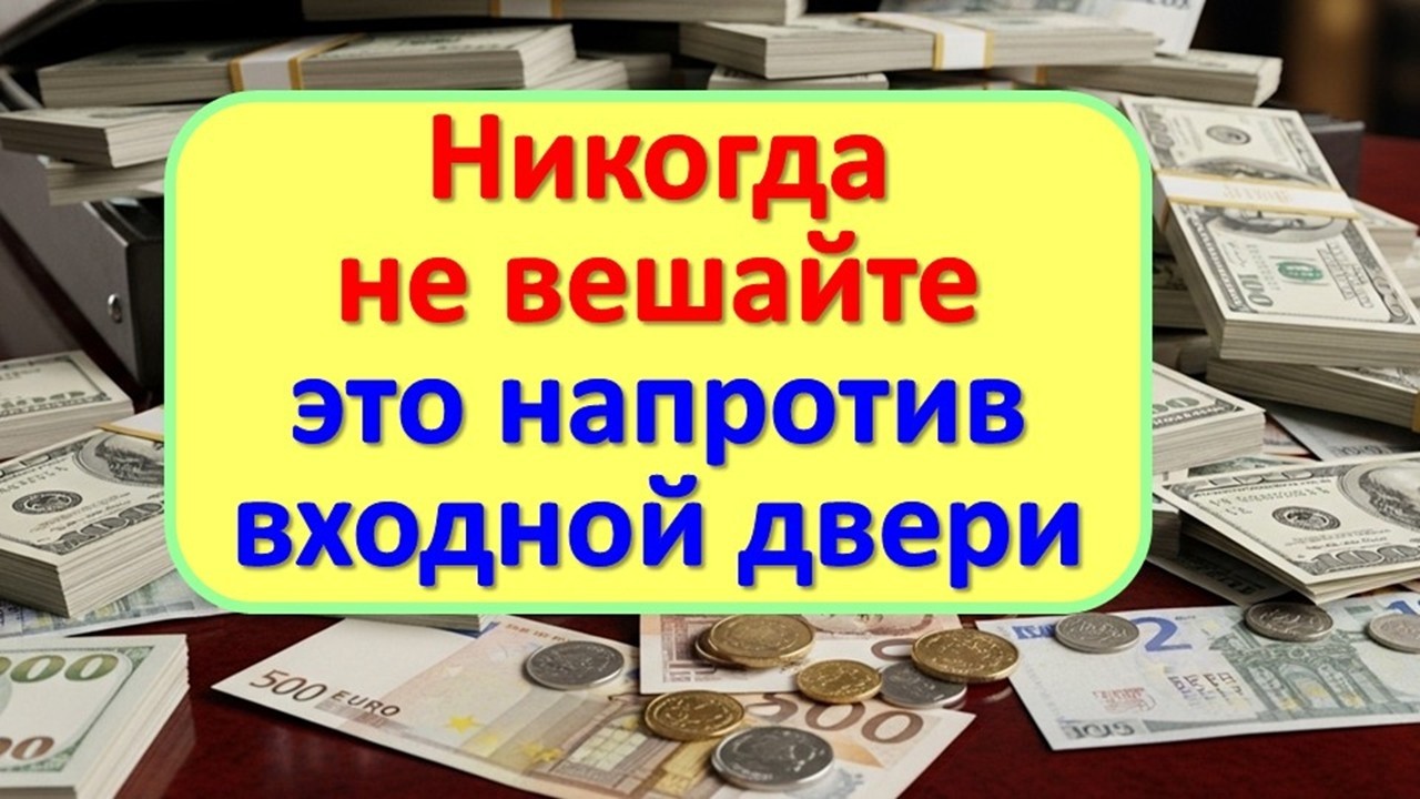 Три вещи напротив входной двери, которые крадут ваше здоровье и достаток. Бабушкины приметы