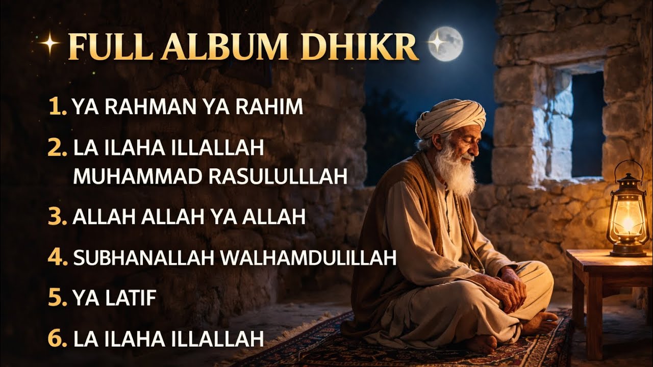 Most Powerful Islamic Dhikr Playlist | Peace, Healing & Spiritual Calm