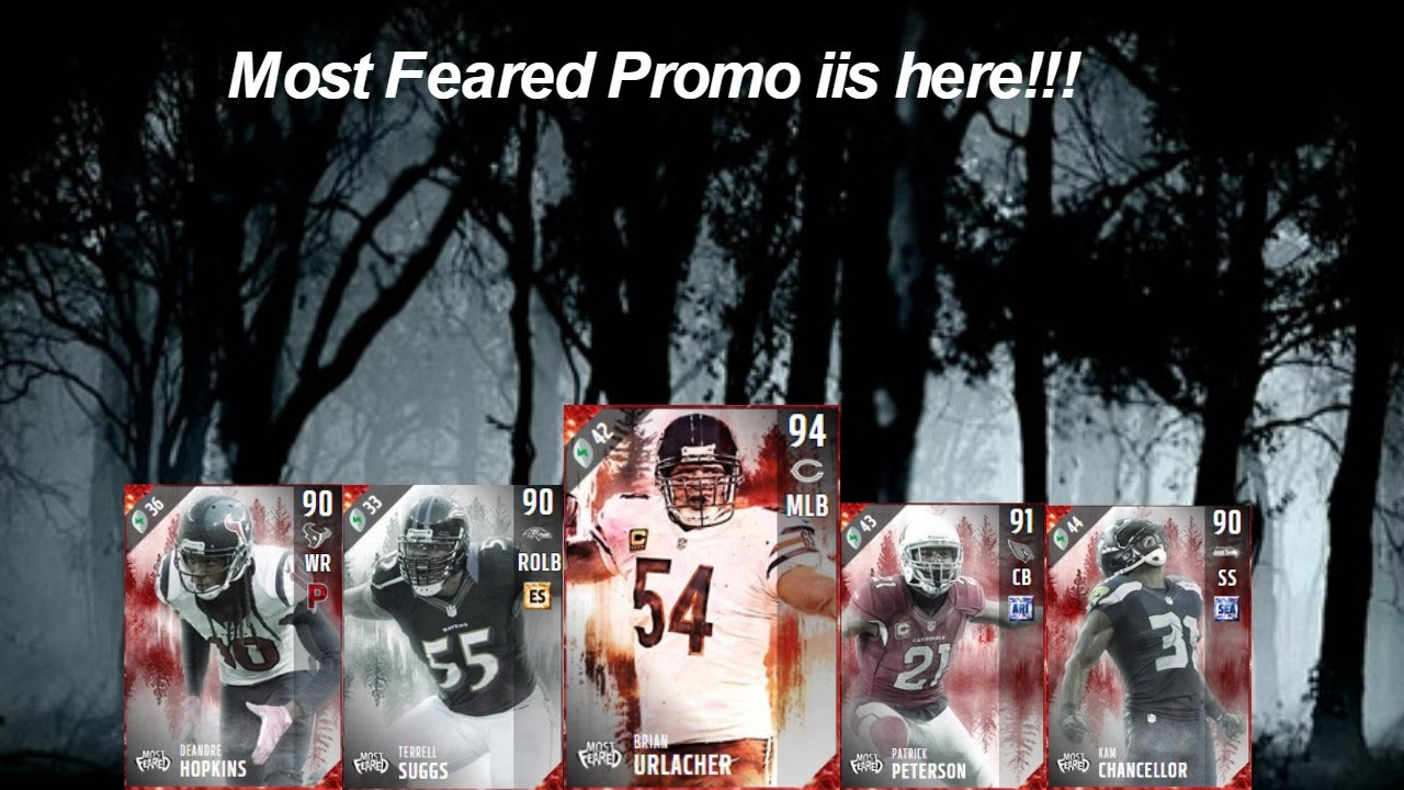 Most Feared Promo is here!!! - Madden 17 Most Feared Promo