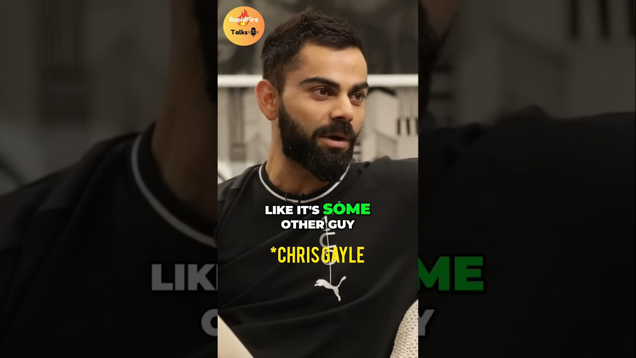Virat Reveal's Chris Gayle Secrets 😲 #shorts #viratkohli #interview