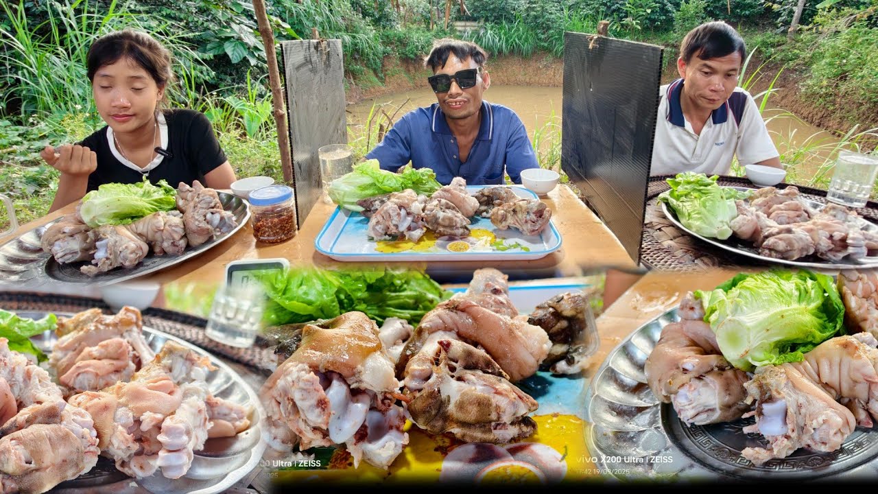 CUỘC THI: ĂN MÂM CHÂN GIÒ GIỮA 3 THÁNH ĂN - THẮNG NHẬN 2 TRIỆU
