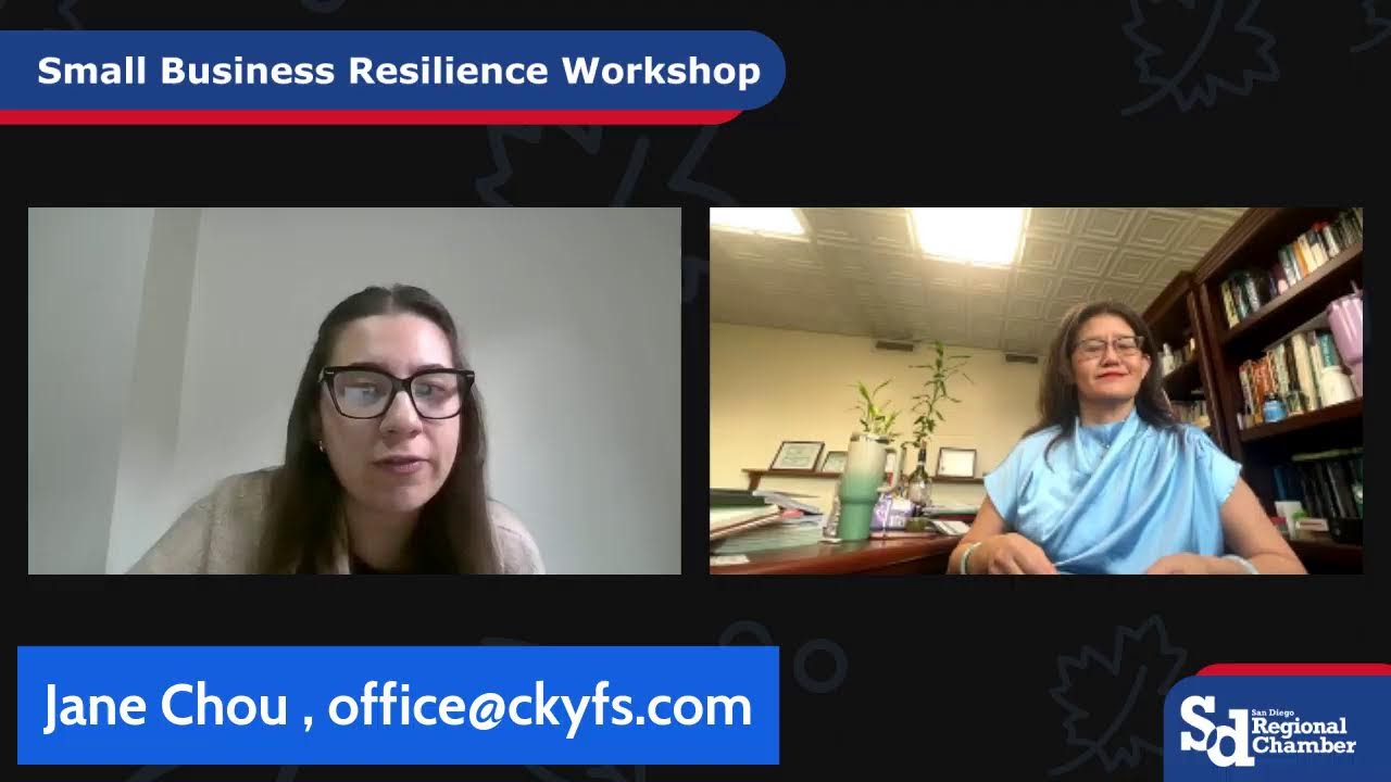 Small Business Resilience Workshop: Tax Considerations & Strategic Planning