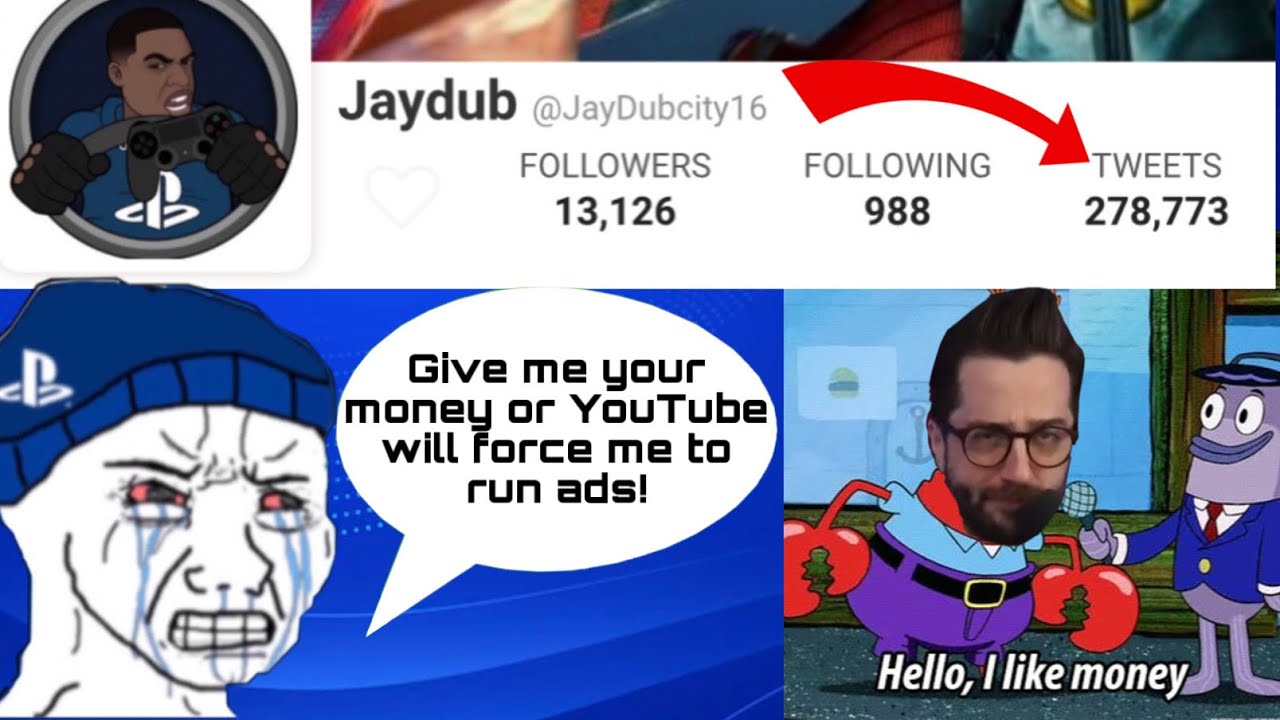 Reforge Gaming LIES And BEGS For Money And Jaydub Tweets About Xbox 96 Times A Day