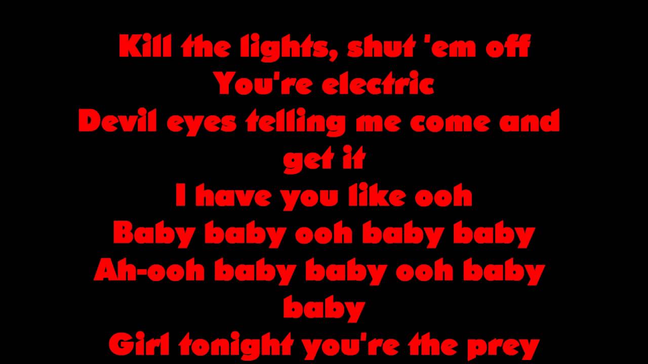 Usher - Scream Lyrics HD