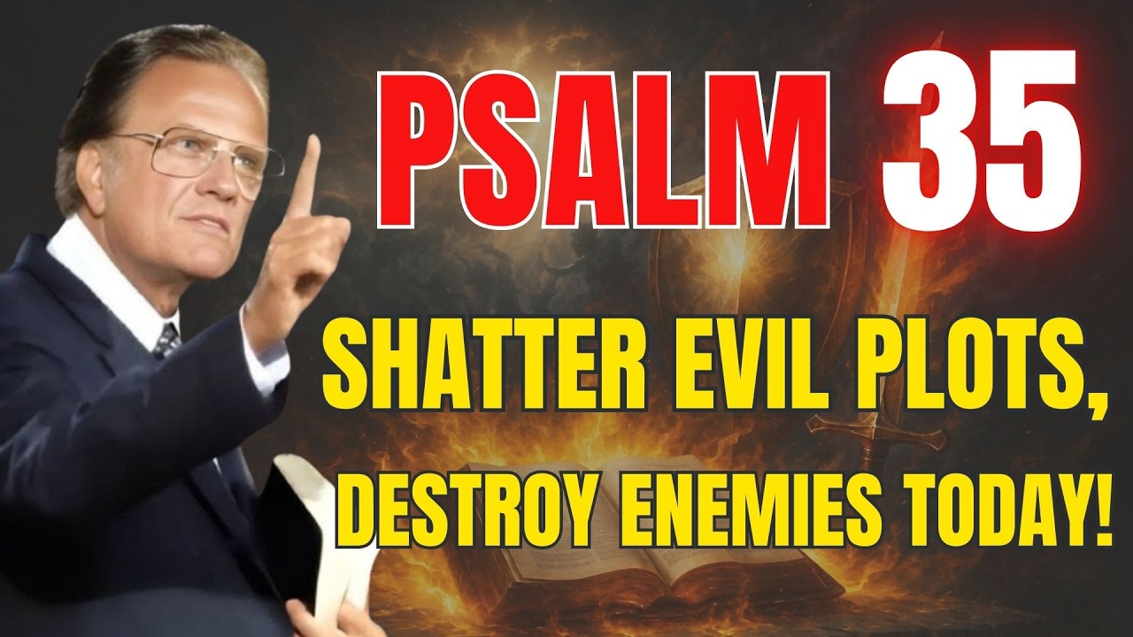⚡ PSALM 35 PRAYER: Expose Hidden Enemies and Crush Every Evil Plan | Powerful Prayer | Billy Graham