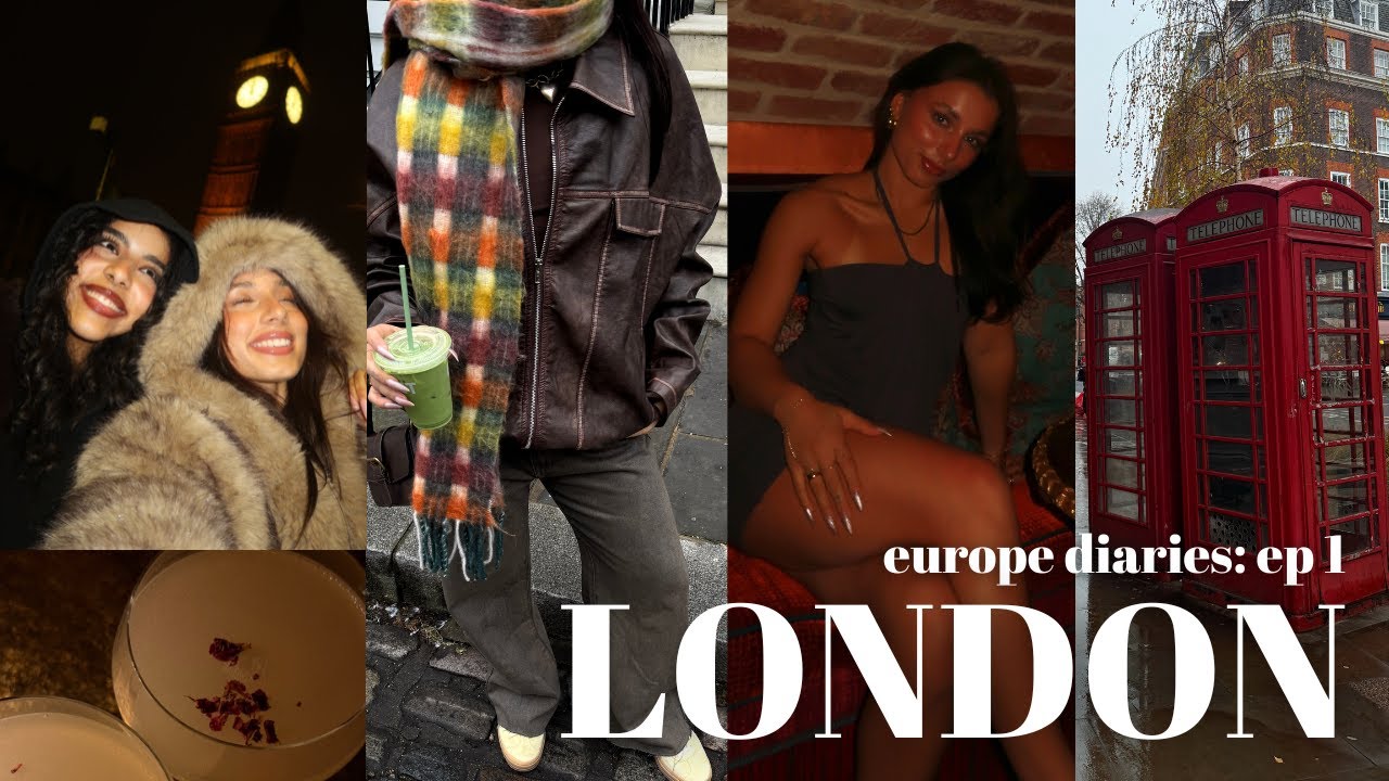 LONDON WITH MY BEST FRIEND: clubbing, balance, workouts while traveling + more!