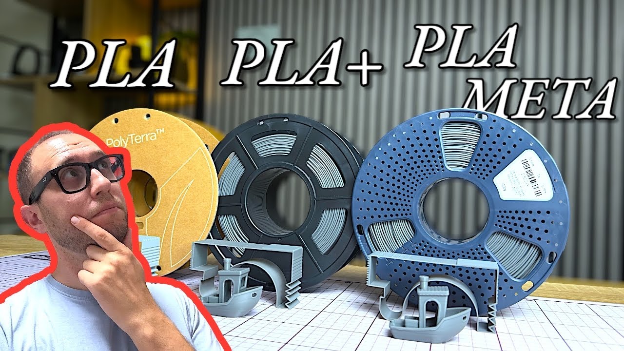 PLA vs PLA PLUS vs PLA META - Quale acquistare?