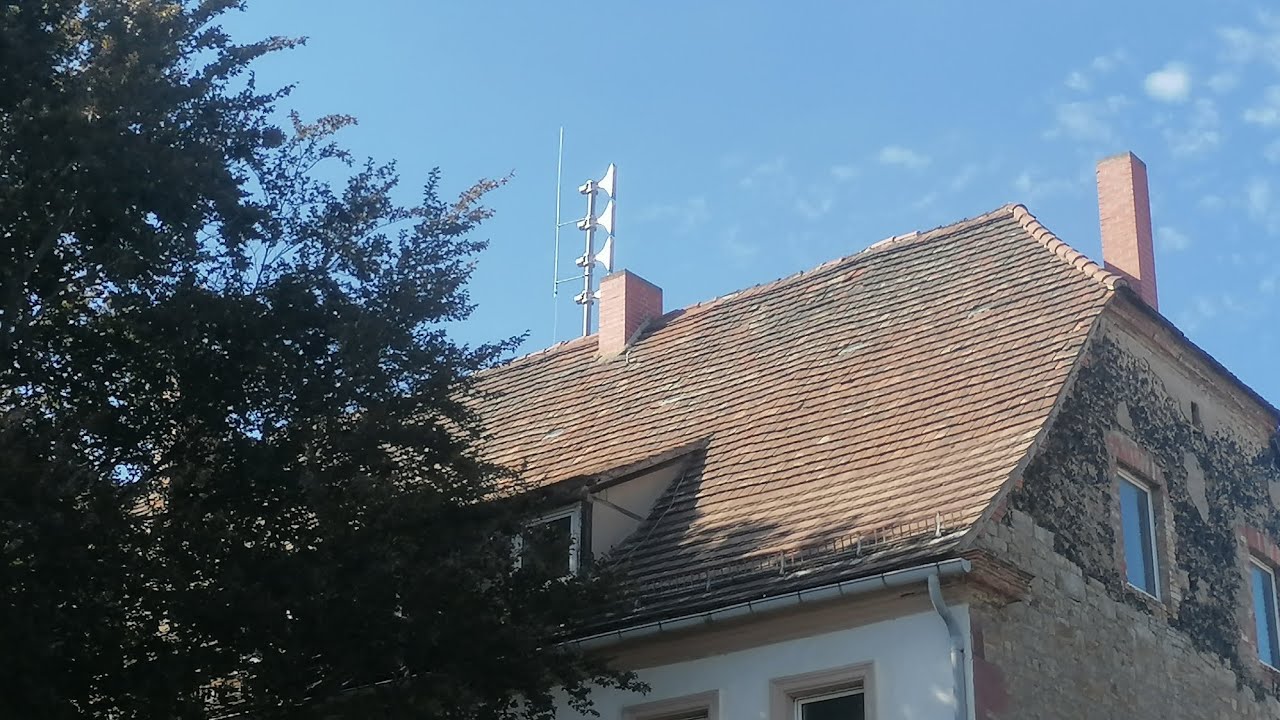 Sirenenprobe Belleben mit Sonnenburg SES 600 in 0° Ausrichtung