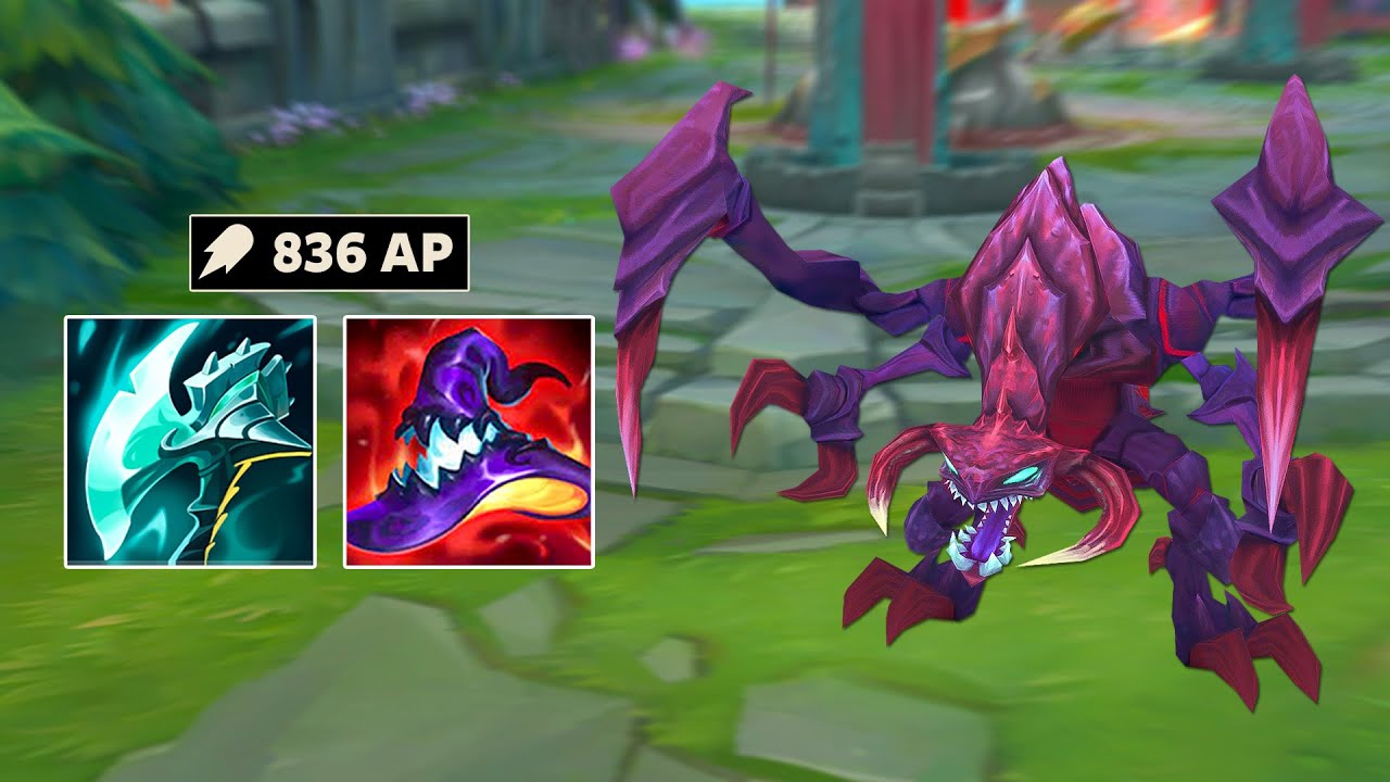 Full AP Cho'Gath is extremely broken...