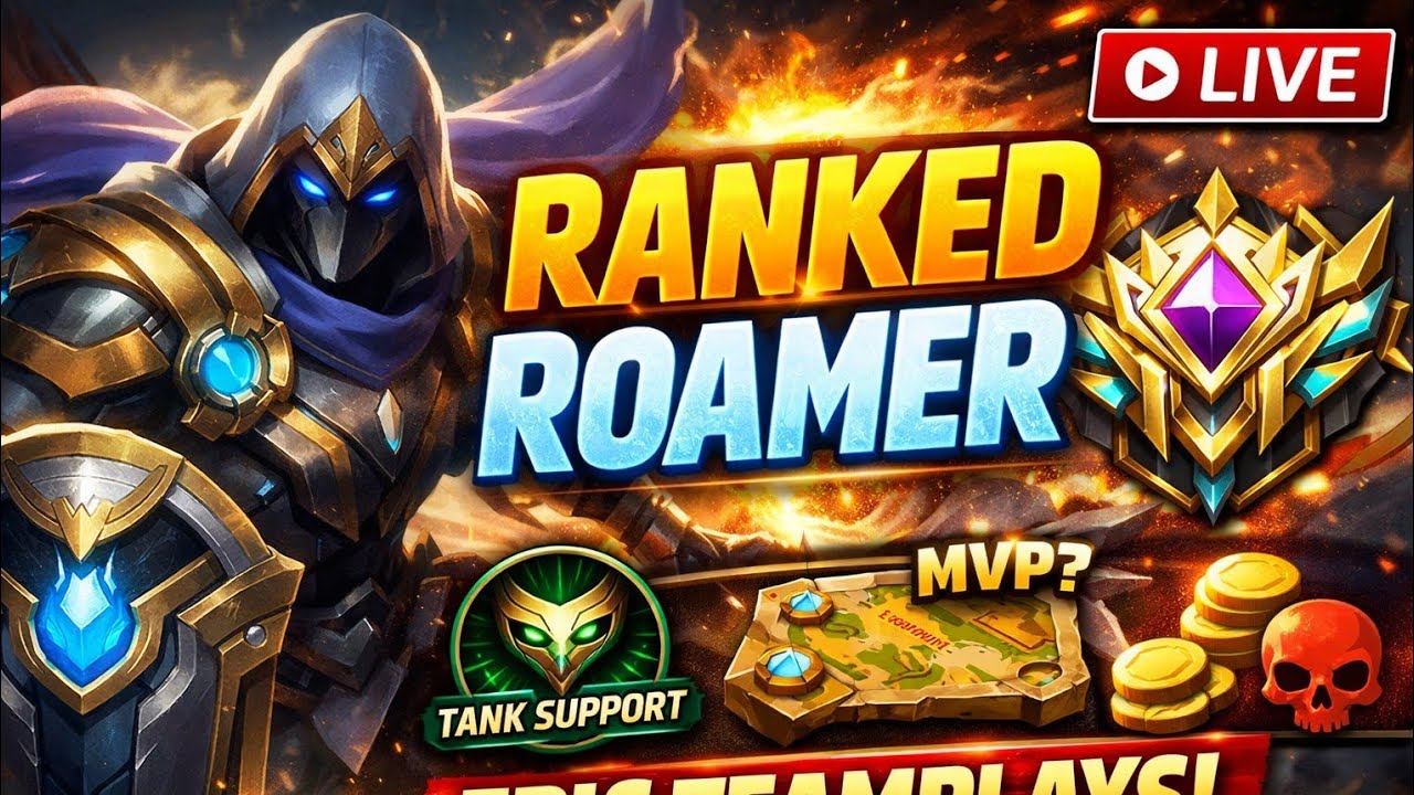 🔥 LIVE MLBB Ranked Push – Road to Mythic! Intense Clutch Games & Savage Moments! 🔥