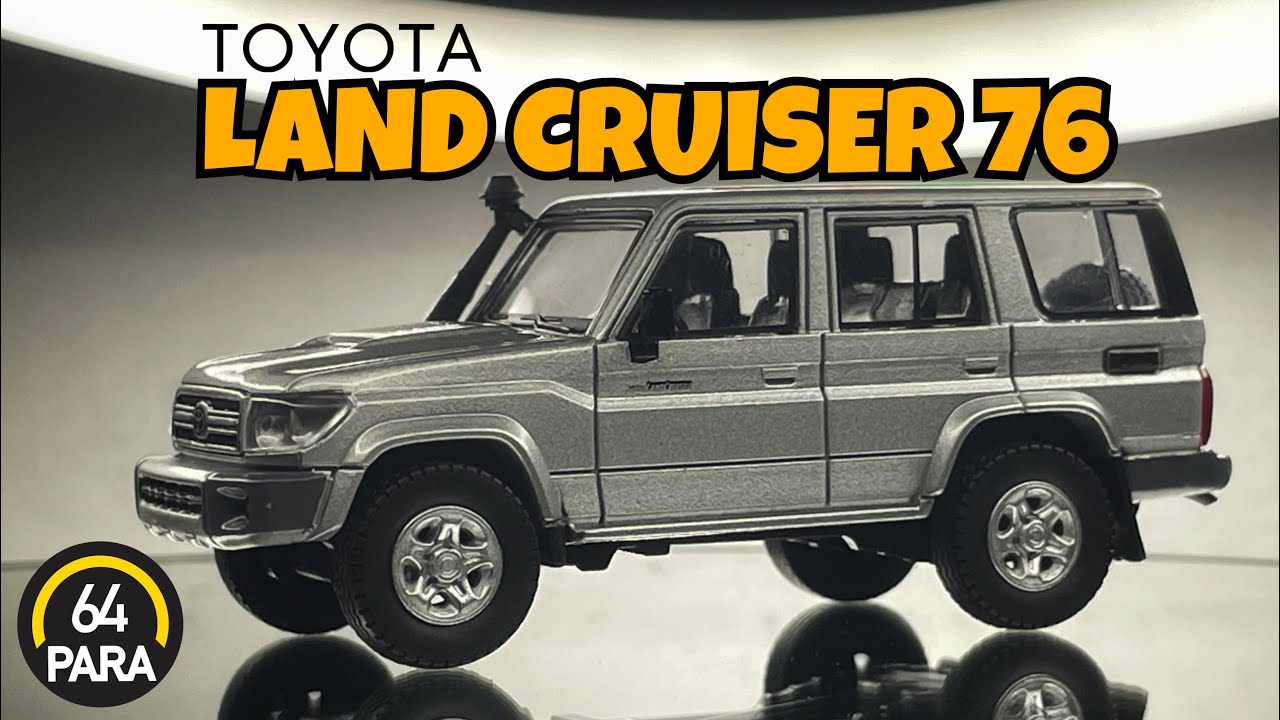 PARA64 Toyota Land Cruiser 76 Silver Pearl [1/64] トヨタ ランドクルーザー 76