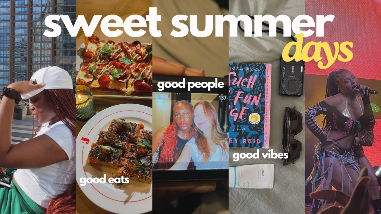 sweet summer days ⭐️good vibes, good people & good eats!