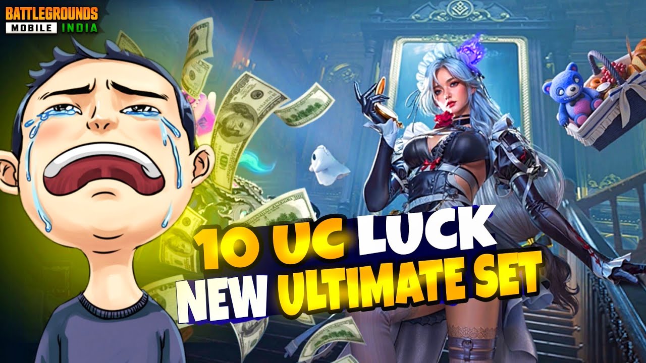 Luckiest Crate Opening Ever 💥 10 UC = Ultimate Outfit 😍 (BGMI 2025) ll 10 UC Luck New Ultimate Set 