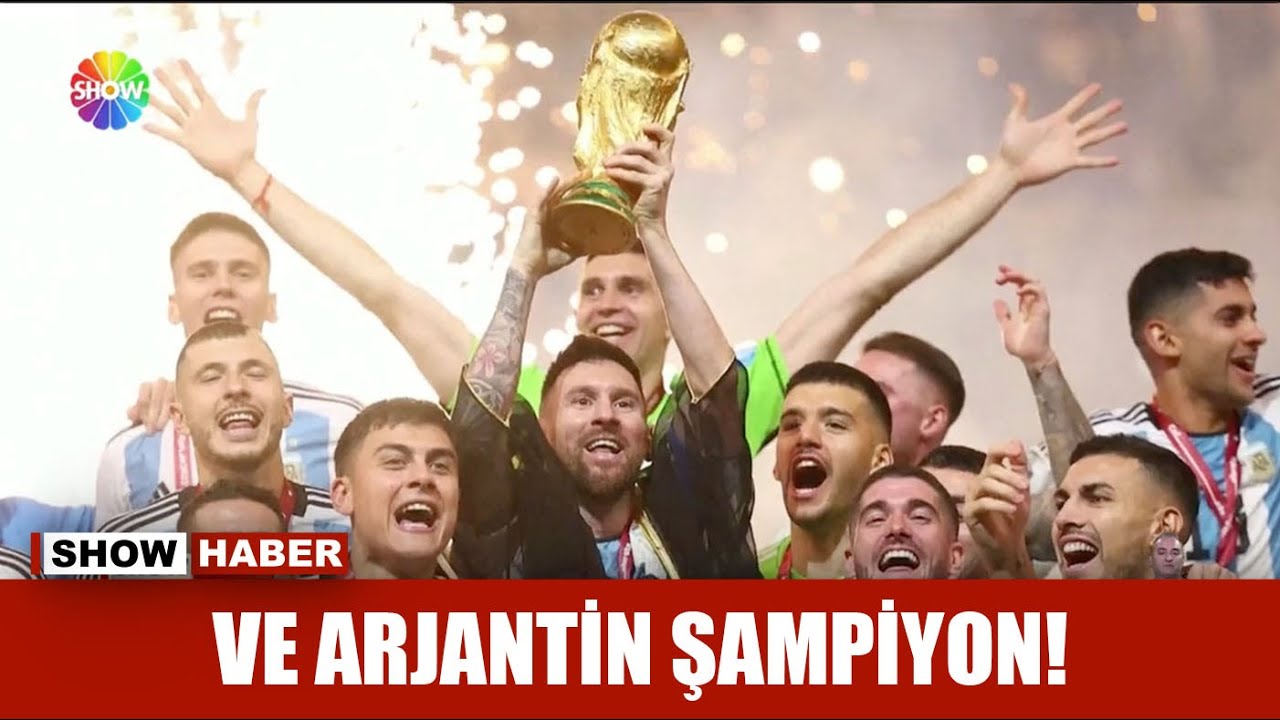 Ve Arjantin şampiyon!