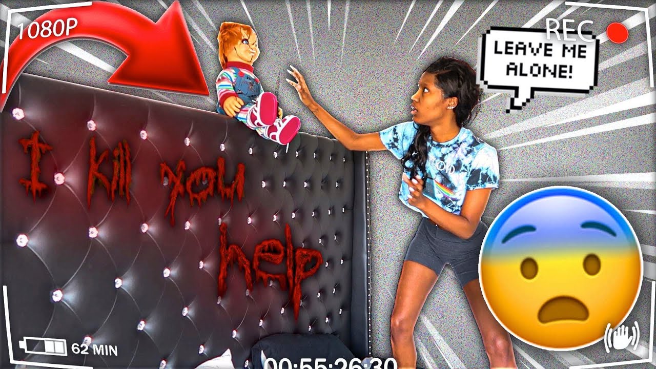 CHUCKY DOLL IS ALIVE PRANK ON GIRLFRIEND!! *SHE WENT CRAZY*